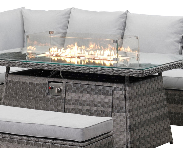 Casa Maria Luxury Rattan Corner Sofa Icon Luxury Rattan Right