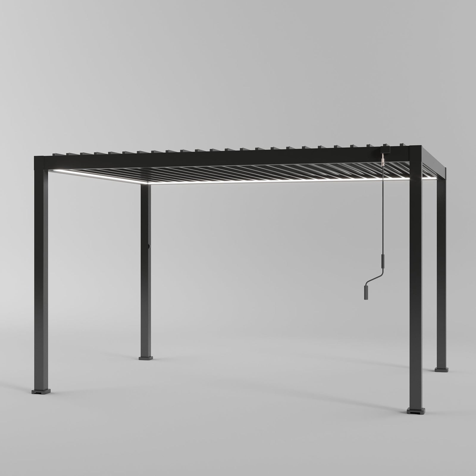 3 x 4m Aluminium Pergolas