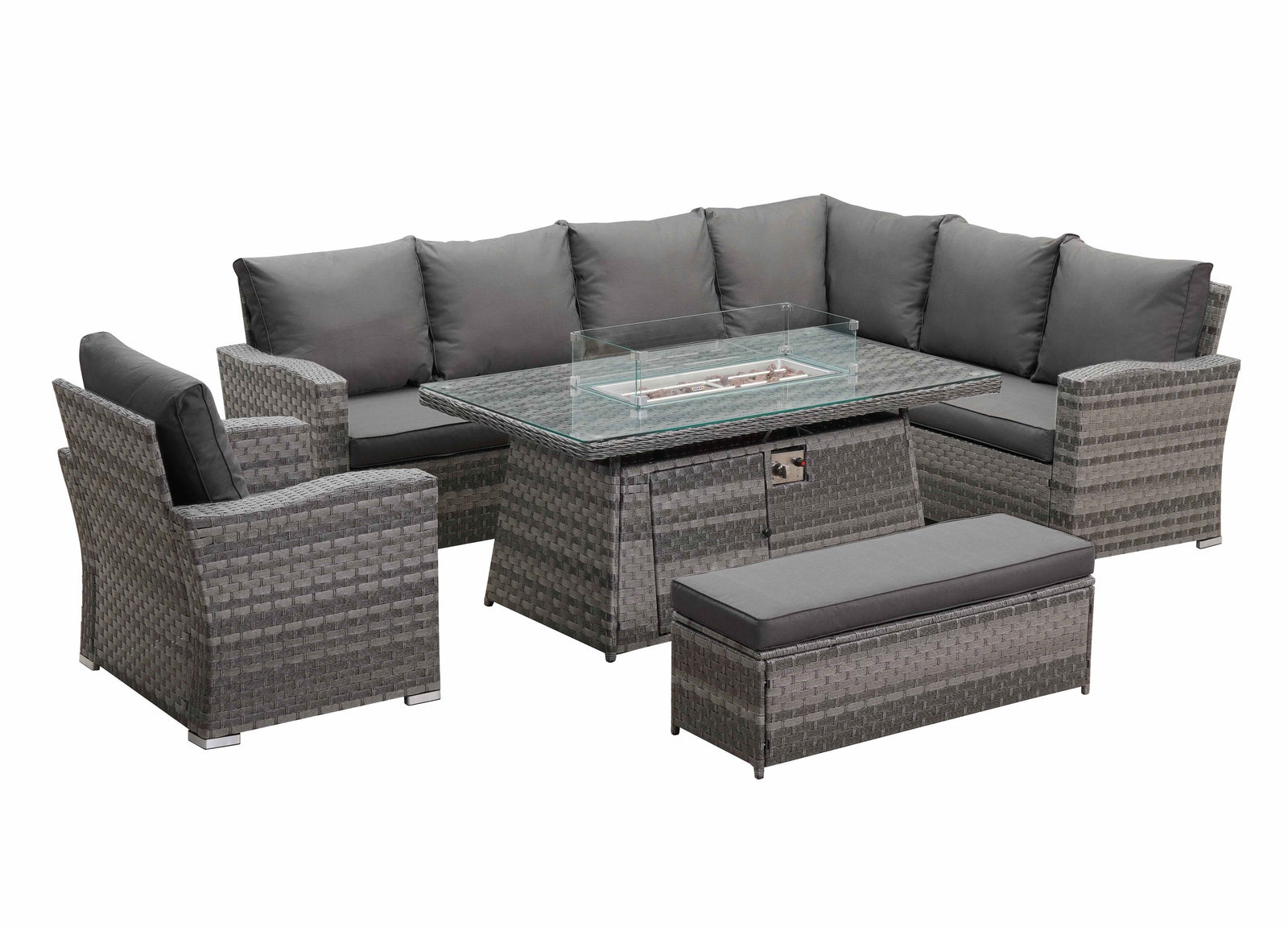 Rattan Corner Garden Furniture