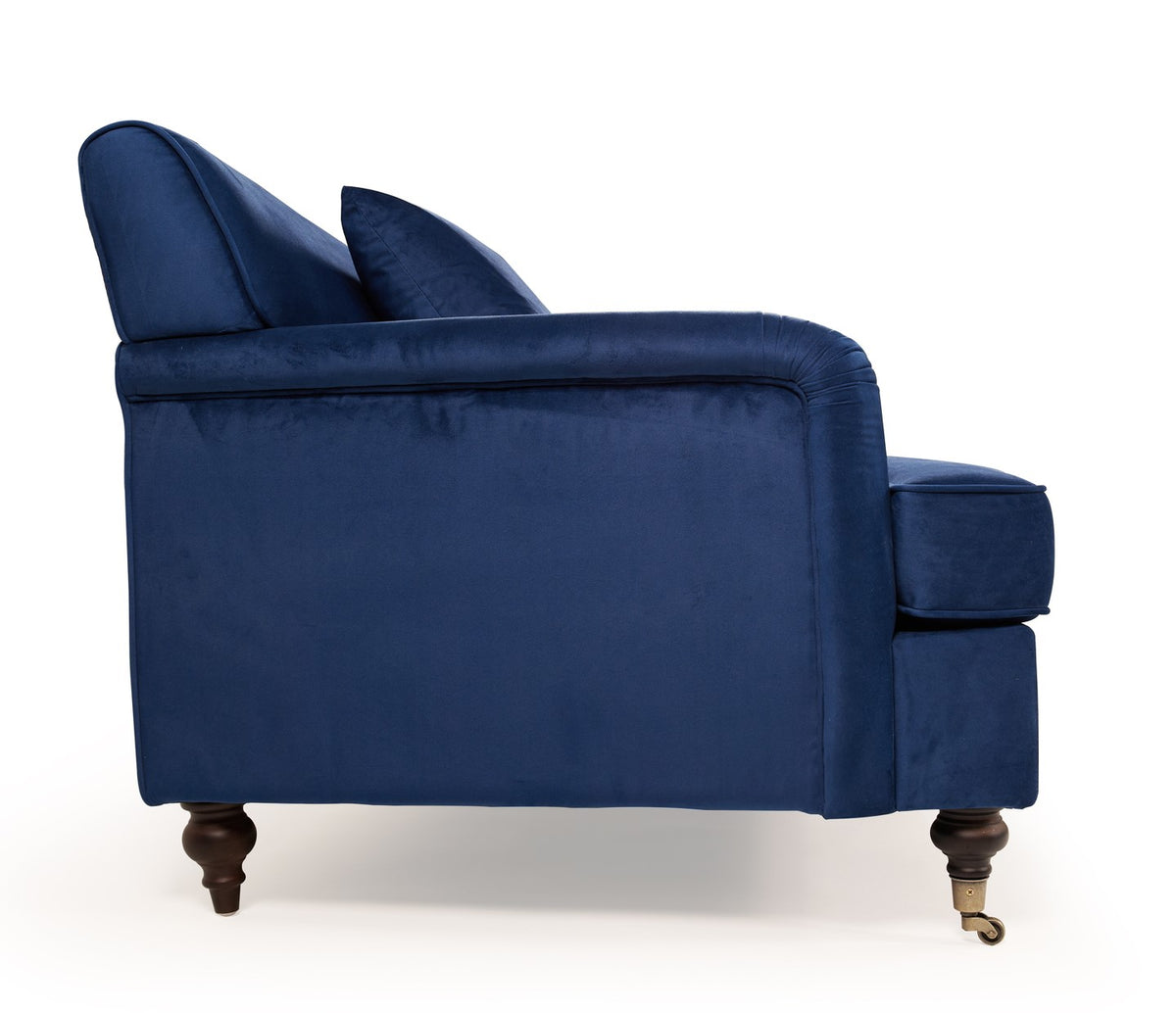 Spencer 2 Seater Sofa | Navy Blue Plush Velvet