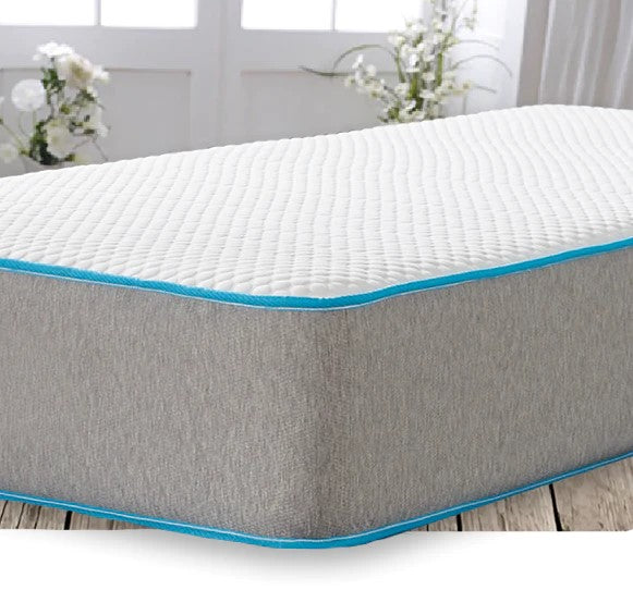 Soft Fabric Memory Foam Layer Open Coil 9&quot; Mattress (Single, Double or King)