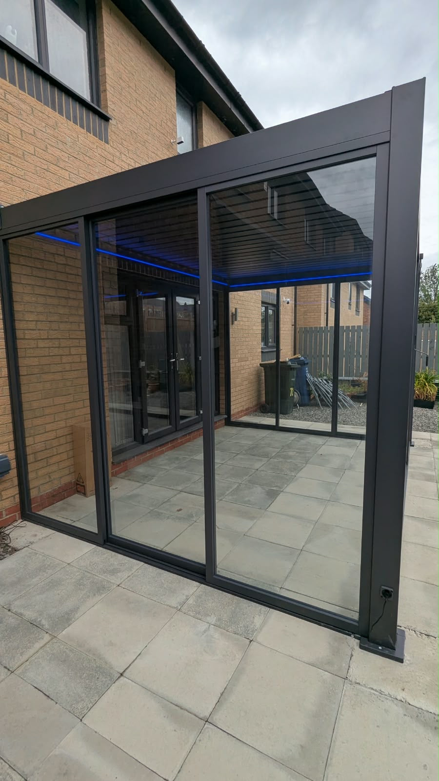 3m Toughened Glass Sliding Door System | All LuxShade™ & SplitZone™ 3x6 Compatible