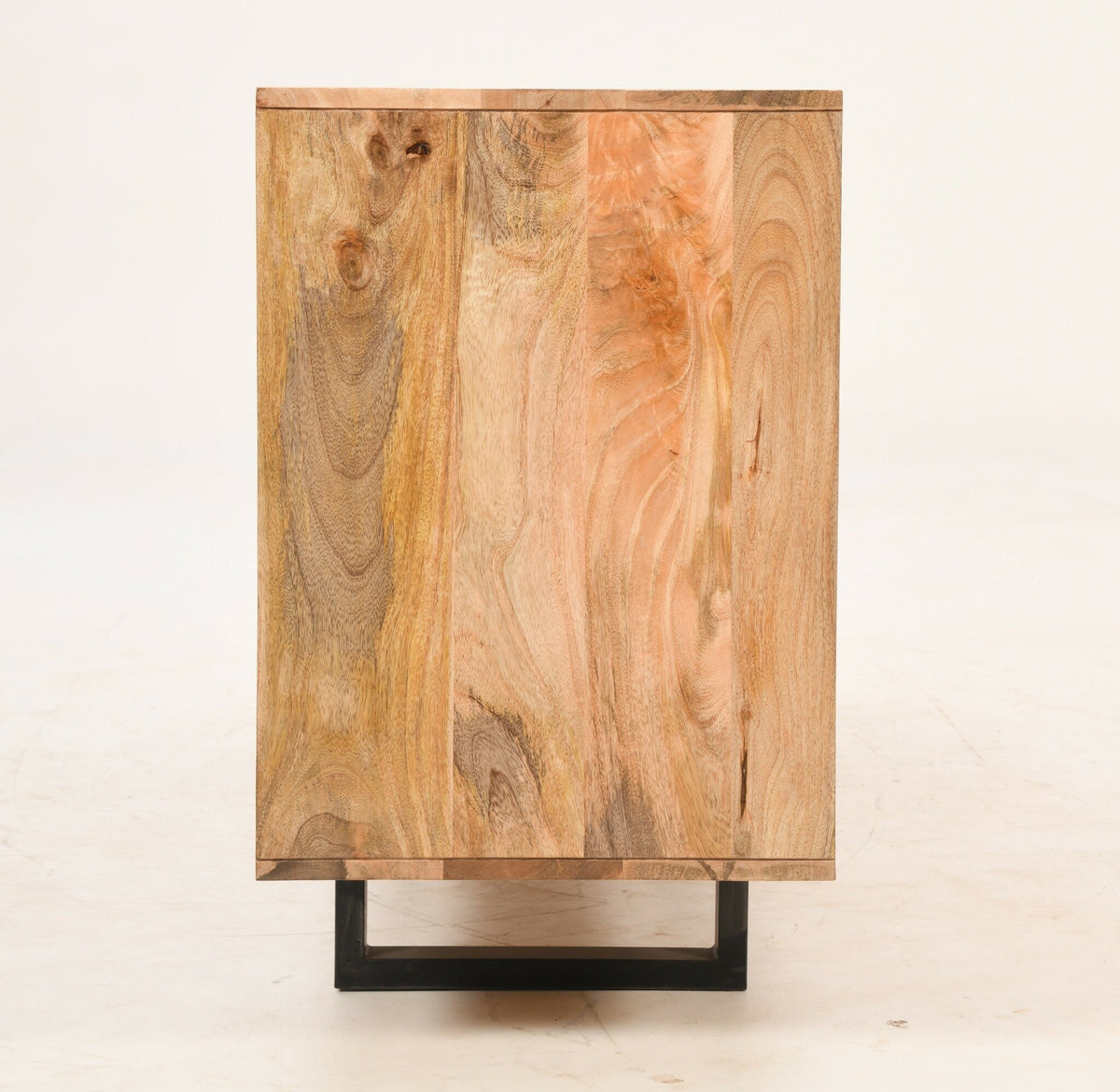 Herringbone 3 Drawer &amp; 2 Door Solid Mango Wood Sideboard Cabinet Casa Maria Designs 