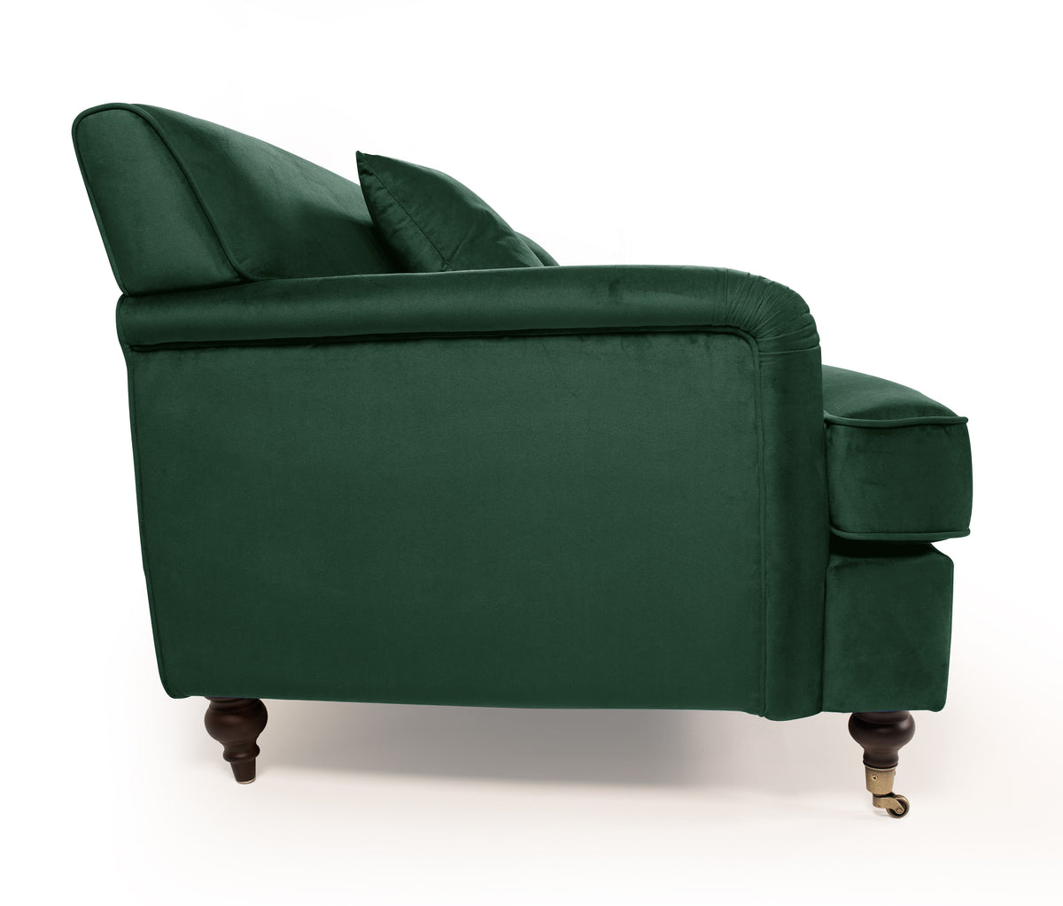 Spencer 3 Seater Sofa | Green Plush Velvet