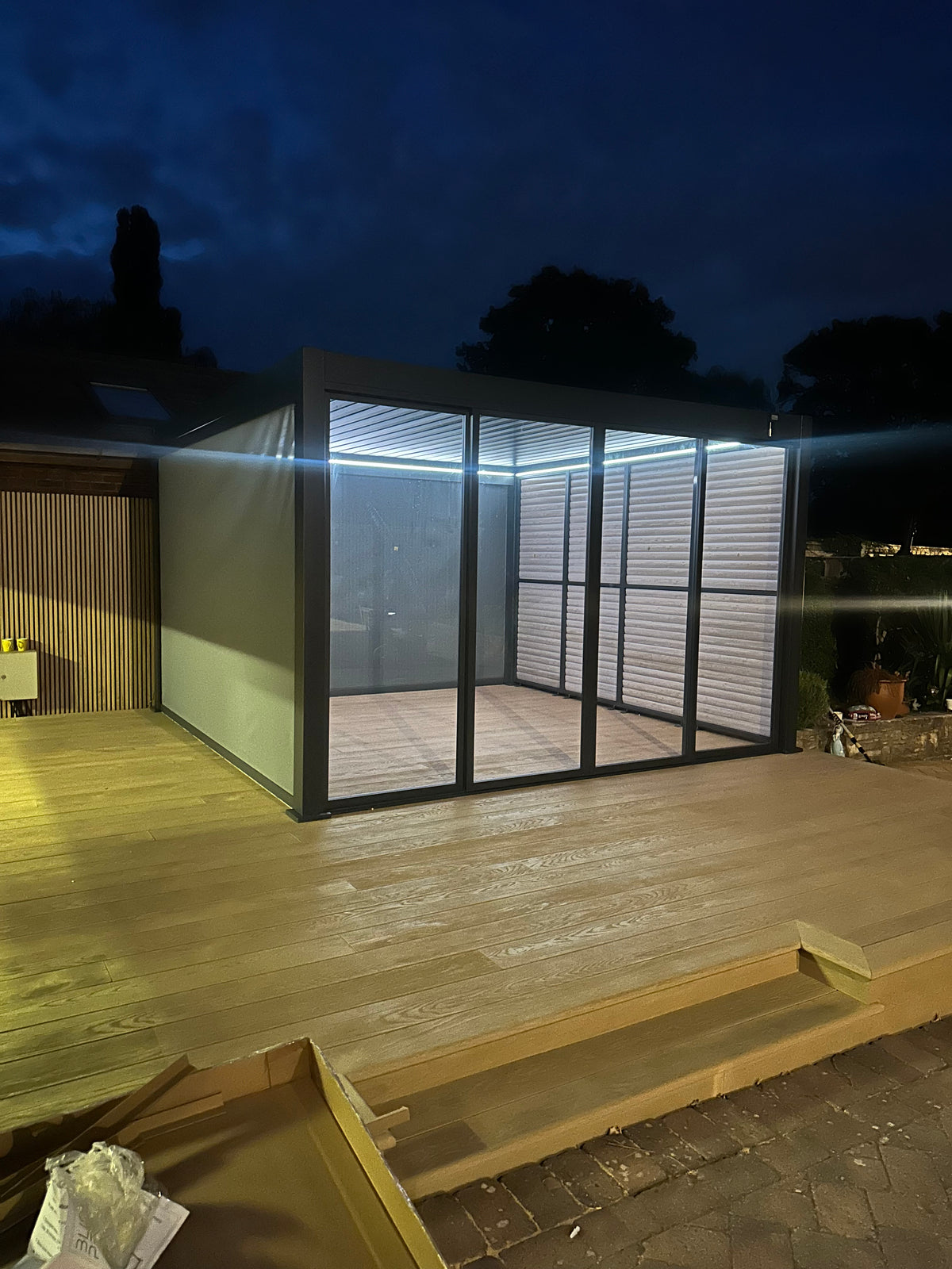 3m Toughened Glass Sliding Door System | All LuxShade™ & SplitZone™ 3x6 Compatible