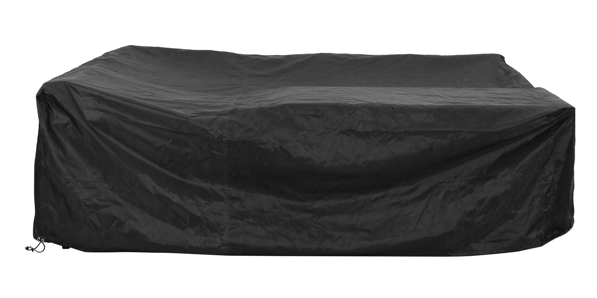 Waterproof Outdoor Rain Cover 290x200x80cm | Heavy-Duty 210D Oxford - Black