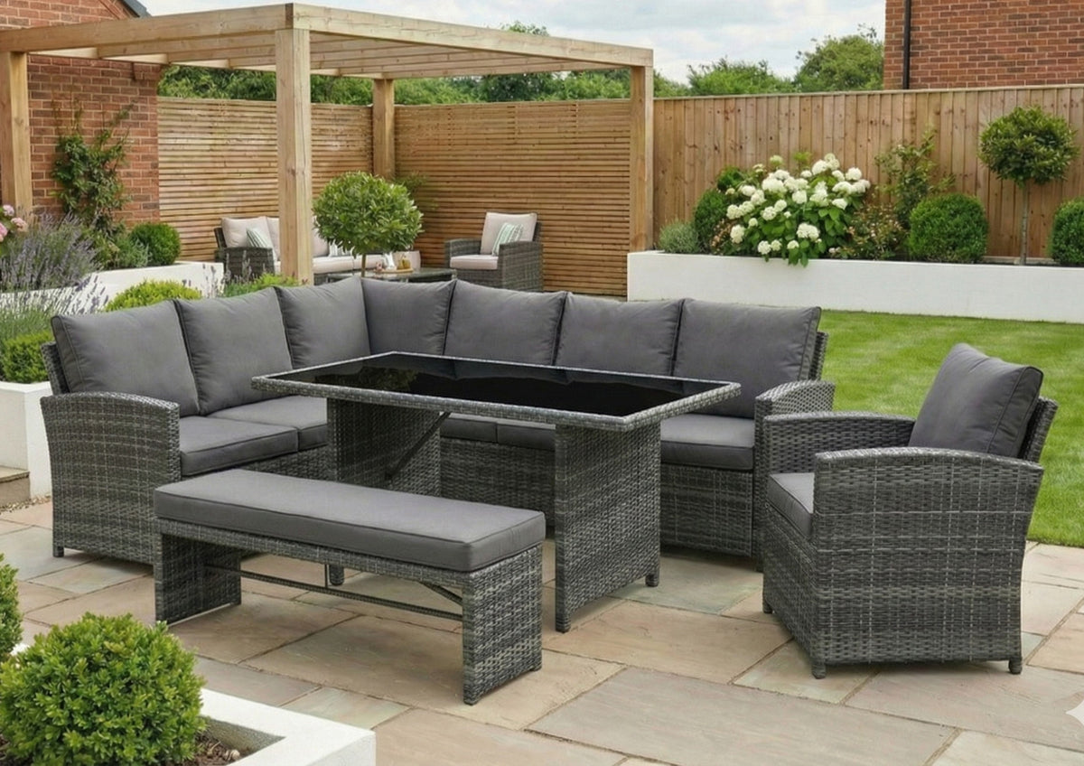 Rattan Corner Sofa Set