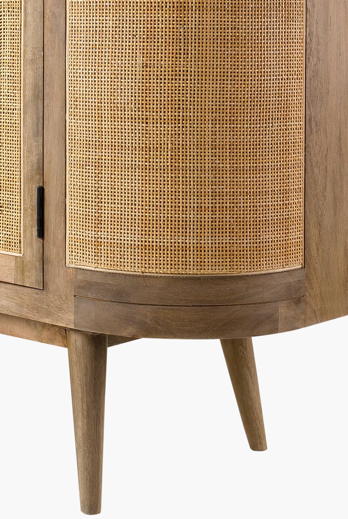 Bohemia Mango Wood & Rattan Sideboard | 4 Rattan Doors | Natural | 172 cm