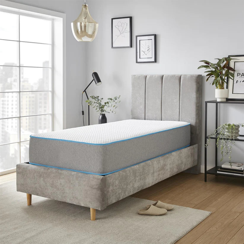 Soft Fabric Memory Foam Layer Open Coil 9