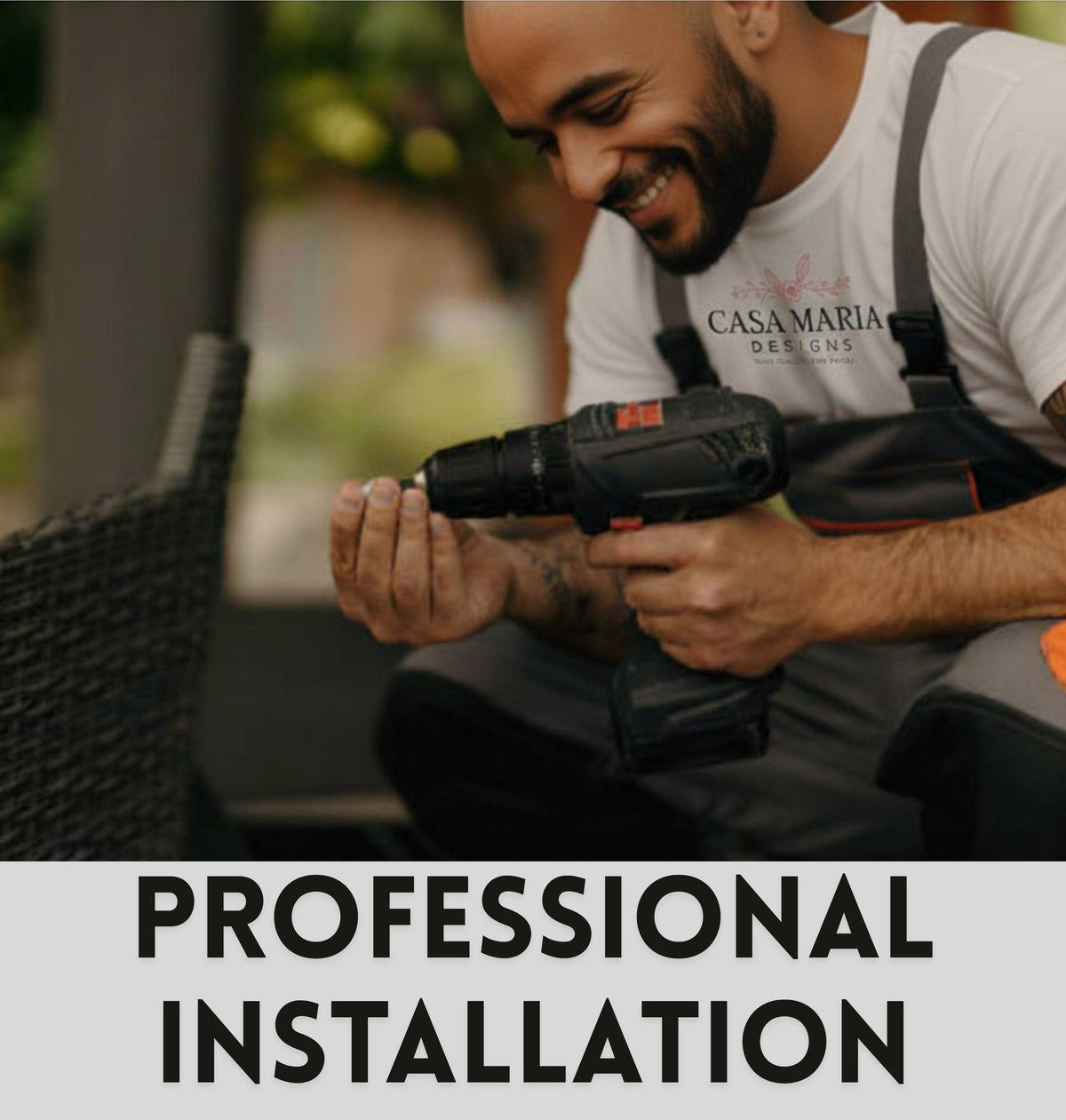 Professional Garden Furniture Installation