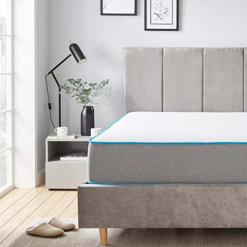 Soft Fabric Memory Foam Layer Open Coil 9